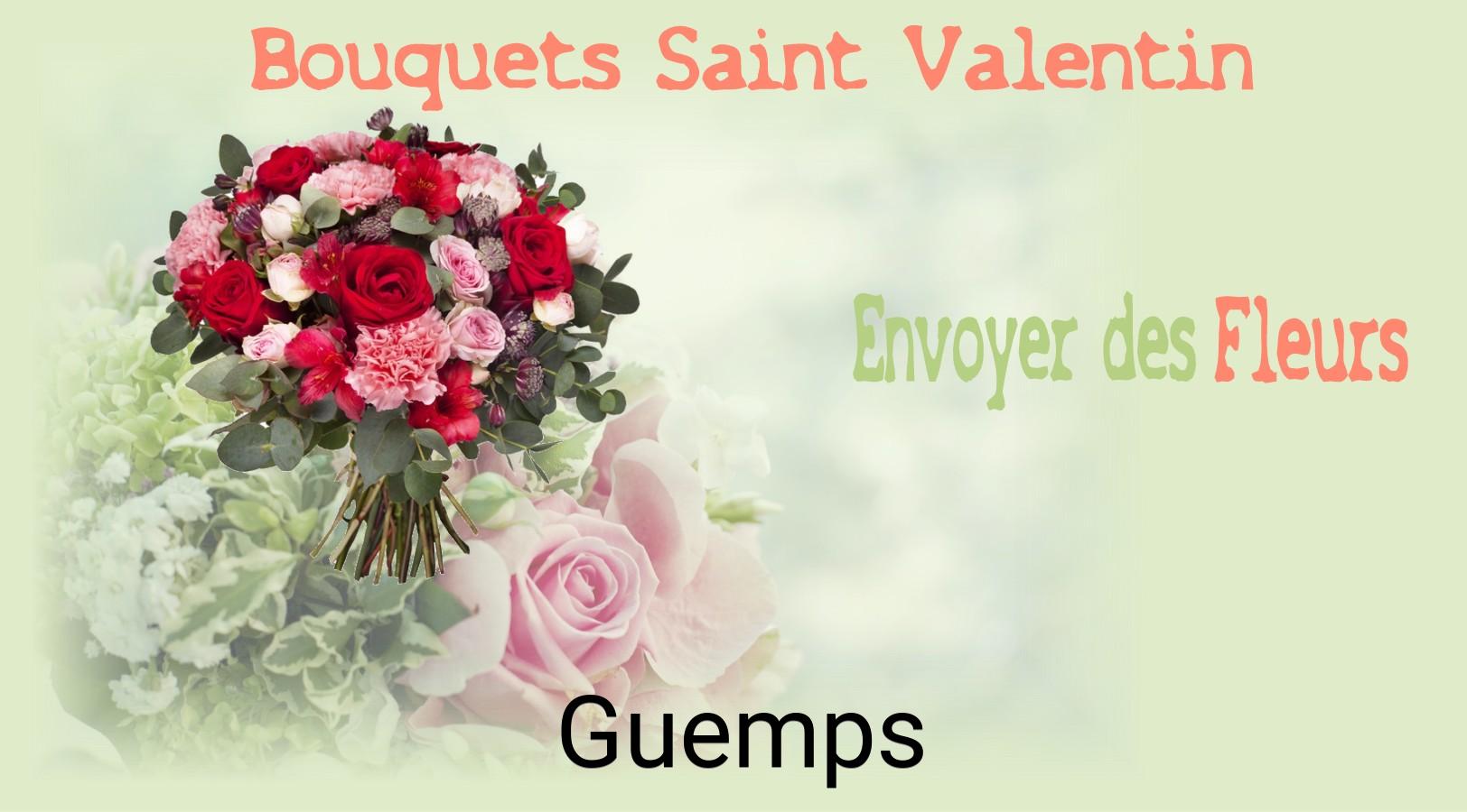 Roses de Saint-Valentin livrées à Guemps